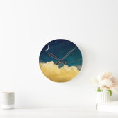 Horloge Ronde Moon and cloudscape (Maison)