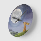 Horloge Ronde Moon Gazing Hare (Angle)