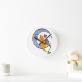 Horloge Ronde Moon Kats (Maison)