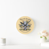 Horloge Ronde Moonlit Garden • Herbal Magic (NO NUMBERS) (Maison)