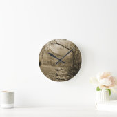 Horloge Ronde Morning Mist (Maison)