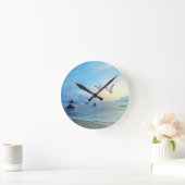 Horloge Ronde Morning Tides Beach (Maison)
