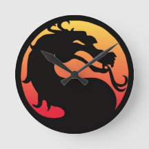 Horloge ronde Mortal Kombat