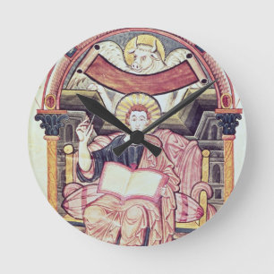Horloge Ronde Morue 22. f.85v St Luke l'évangéliste, de Treves