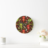 Horloge Ronde motif (Maison)