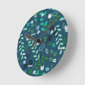 Horloge Ronde motif (Angle)