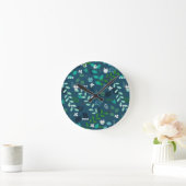 Horloge Ronde motif (Maison)