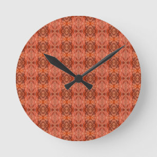 Horloge Ronde Motif à fourrure de chat