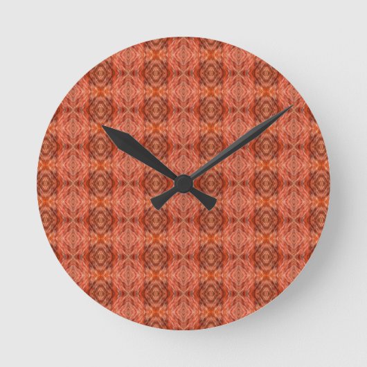 Horloge Ronde Motif à fourrure de chat (Recto)