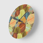 Horloge Ronde motif Abstrait (Angle)