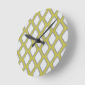 Horloge Ronde Motif arabe de style (Angle)