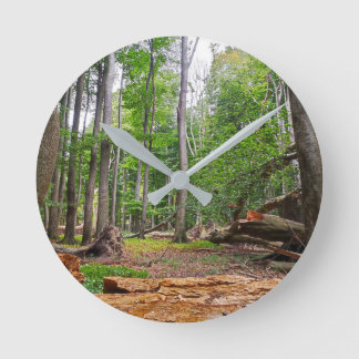 Horloge Ronde Motif de Buchenwald