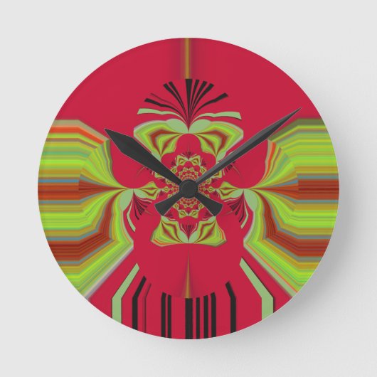 Horloge Ronde Motif de Red Hakuna Matata (Recto)