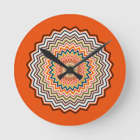 Motif Mandala Zigzag