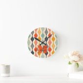 Horloge Ronde Motif Super rétro (Maison)