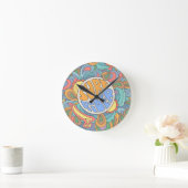 Horloge Ronde Motif surf Rider (Maison)
