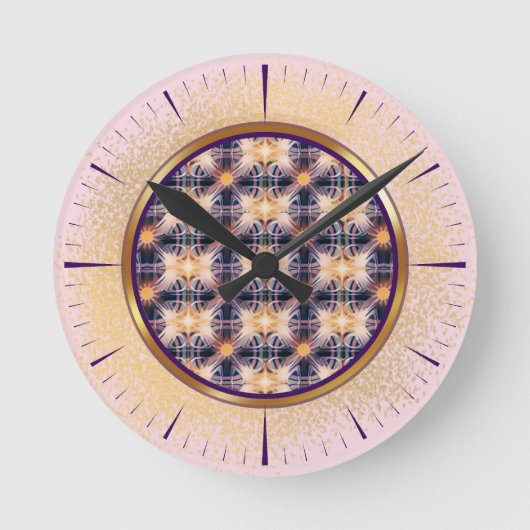 Horloge Ronde Motifs de lumière (Recto)