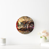 Horloge Ronde Moto Mania (Maison)