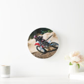 Horloge Ronde Motocross (Maison)