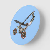 Horloge Ronde motocross (Angle)