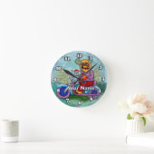 Horloge Ronde Motorcycle Monster (Maison)