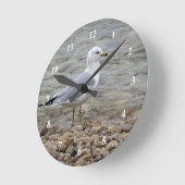 Horloge Ronde Mouette (Angle)