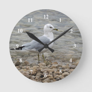 Horloge Ronde Mouette