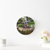 Horloge Ronde Moulin à vent Jardin Décor (Maison)