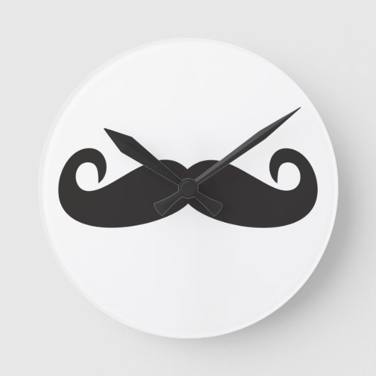 Horloge Ronde Moustache (Recto)