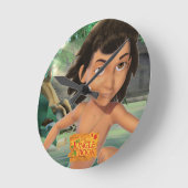 Horloge Ronde Mowgli 3 (Angle)