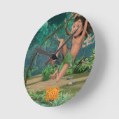 Horloge Ronde Mowgli 5 (Angle)