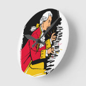Horloge Ronde Mozart (Angle)