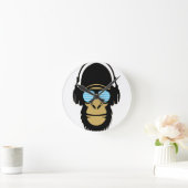 Horloge Ronde Mr Dubstep Monkey (Maison)