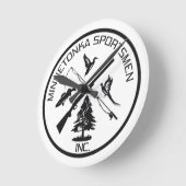 Horloge Ronde MSI clock (Angle)