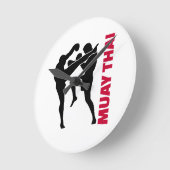 Horloge Ronde Muay Thai (Angle)