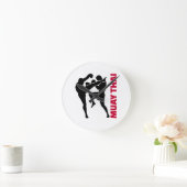 Horloge Ronde Muay Thai (Maison)