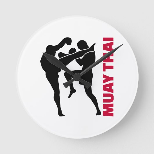 Horloge Ronde Muay Thai (Recto)