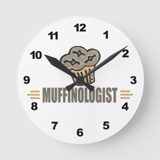 Horloge Ronde Muffins (Recto)