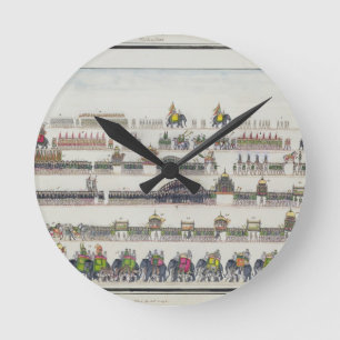Horloge Ronde Muharram Ceremony, Faizabad, 1772