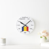 Horloge Ronde Mur Clock (Maison)