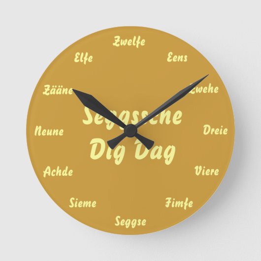 Horloge Ronde Mur de Saxe (Recto)