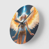 Horloge Ronde Mur Royal Cher (Angle)