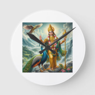Horloge Ronde Murugan