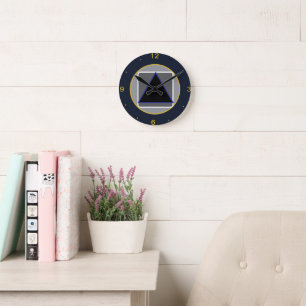 Horloge Ronde Murugi Home & Decor Raison Céleste 