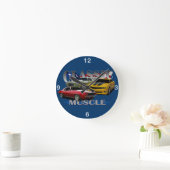 Horloge Ronde Muscle classique (Maison)