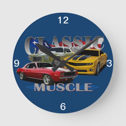 Horloge Ronde Muscle classique (Recto)
