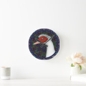 Horloge Ronde Muscovy Duck Head (Maison)