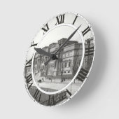 Horloge Ronde Musée Manhattan Wall Clock (Angle)