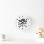 Horloge Ronde Music (Maison)