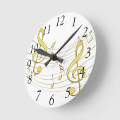 Horloge Ronde Musical (Angle)